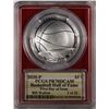 Image 2 : 2020-P $1 Basketball HOF Silver Dollar Coin PCGS PR70DCAM Bill Walton Signature FDOI