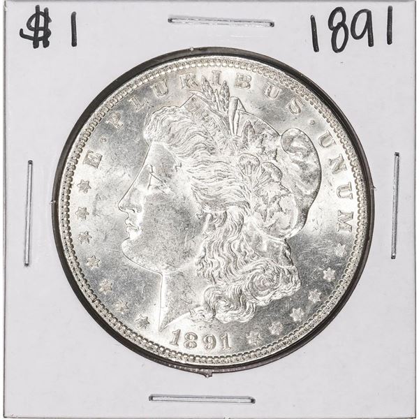 1891 $1 Morgan Silver Dollar Coin