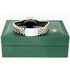 Image 9 : Rolex Mens Two Tone Champagne Jubilee Index Diamond Wristwatch With Rolex Box