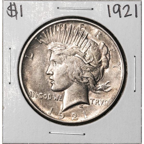 1921 $1 Peace Silver Dollar Coin