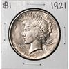 Image 1 : 1921 $1 Peace Silver Dollar Coin