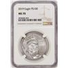 Image 1 : 2019 $100 Platinum American Eagle Coin NGC MS70