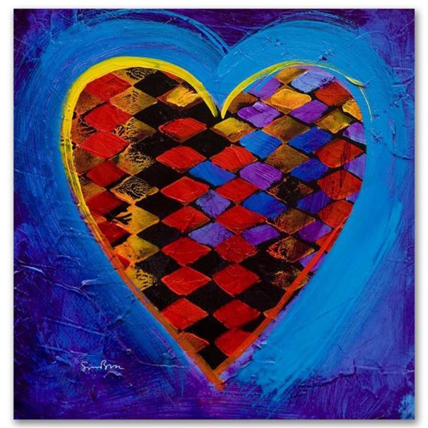 Simon Bull  It's A Love Thing II  Limited Edition Giclee on Canvas