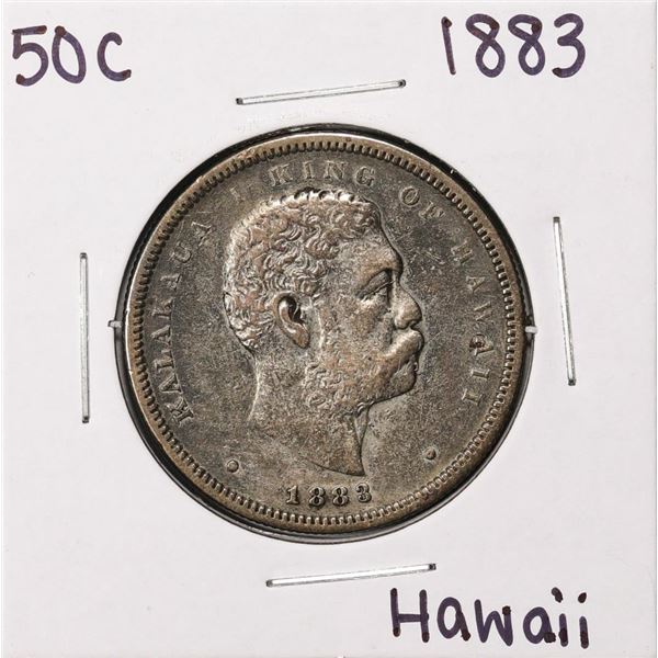 1883 Kingdom of Hawaii Half Dollar Coin