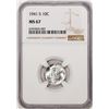 Image 1 : 1941-S Mercury Dime Coin NGC MS67