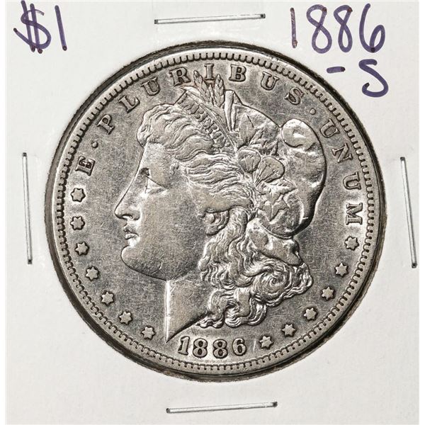 1886-S $1 Morgan Silver Dollar Coin