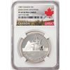 Image 1 : 1987 Canada $1 Proof John Davis Expedition Silver Dollar Coin NGC PF69 Ultra Cameo