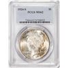 Image 1 : 1924-S $1 Peace Silver Dollar Coin PCGS MS62