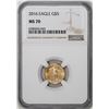 Image 1 : 2016 $5 American Gold Eagle Coin NGC MS70