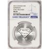 Image 1 : 2016 Canada $5 Superman Silver Coin NGC MS69 Early Releases