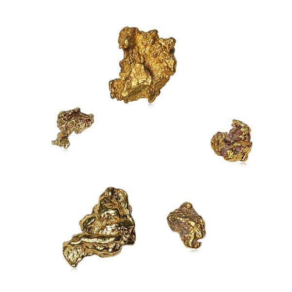 Lot of Gold Nuggets 1.48 Grams Total Weight