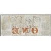 Image 2 : 1858 $1 Treasurer of Lyons City Iowa Obsolete Note