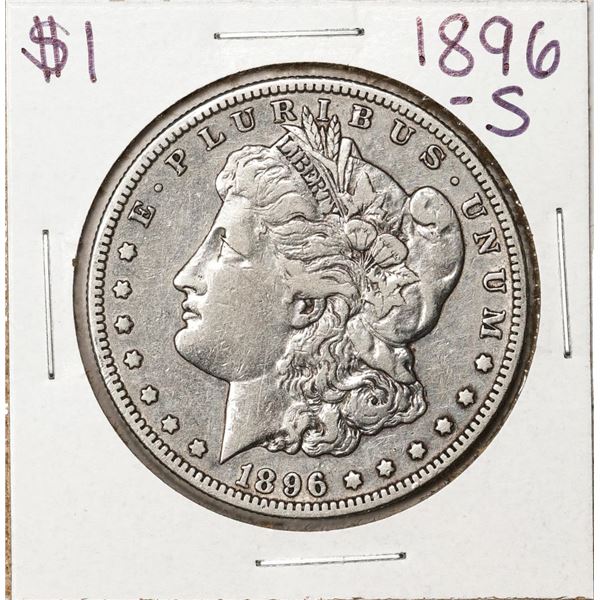 1896-S $1 Morgan Silver Dollar Coin