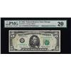 Image 1 : 1985 $5 Federal Reserve Note Mismatched Serial Number Error Fr.1978-G PMG Very Fine 20