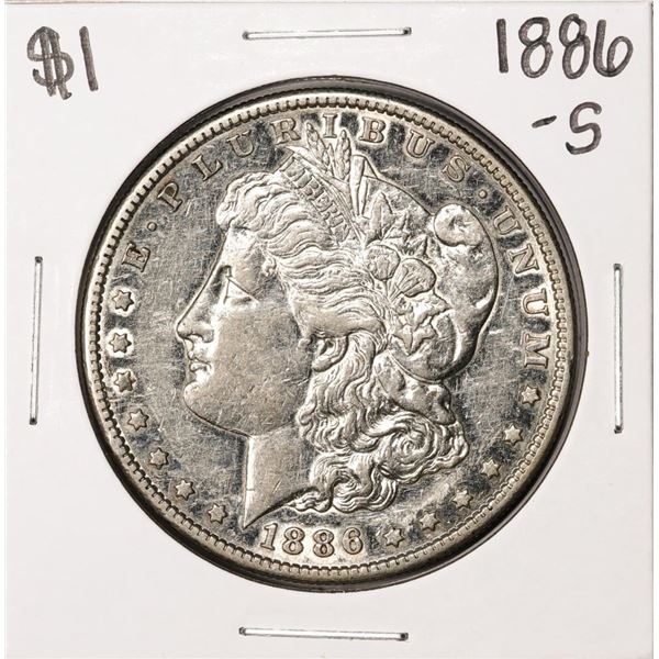 1886-S $1 Morgan Silver Dollar Coin