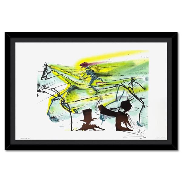 Salvador Dali (1904-1989) "Le Cheval de Course (Race Horse)" Lithograph on Paper