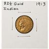 Image 1 : 1913 $2 1/2 Indian Head Quarter Eagle Gold Coin