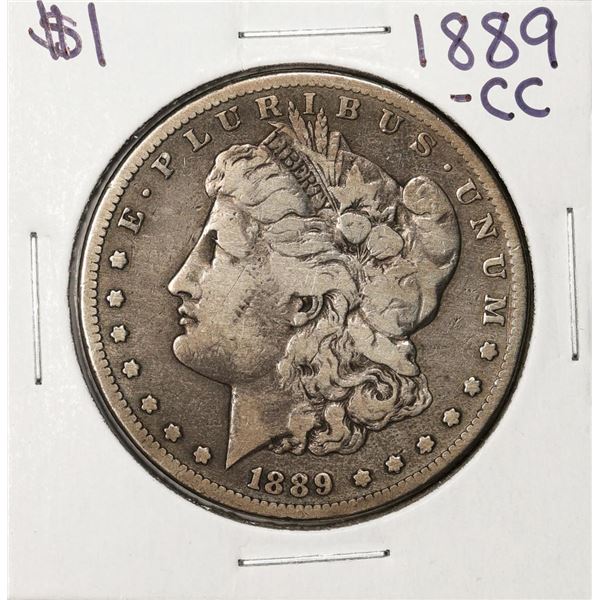 1889-CC $1 Morgan Silver Dollar Coin