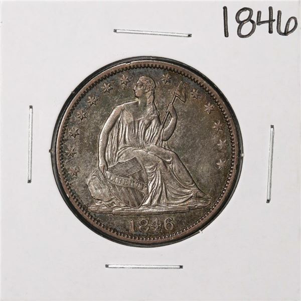 1846 Seated Liberty Half Dollar Coin