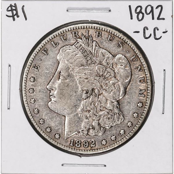 1892-CC $1 Morgan Silver Dollar Coin