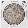 Image 1 : 1892-CC $1 Morgan Silver Dollar Coin