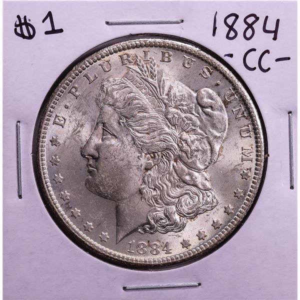 1884-CC $1 Morgan Silver Dollar Coin