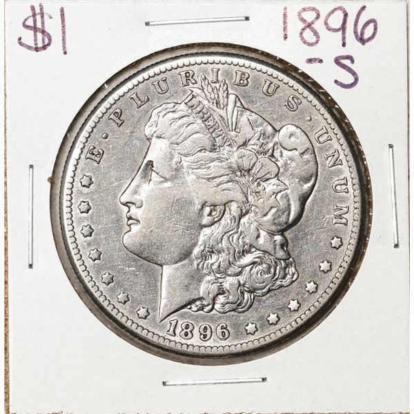 1896-S $1 Morgan Silver Dollar Coin