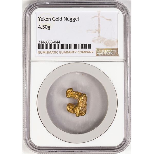 4.50 Gram Yukon Gold Nugget NGC Graded