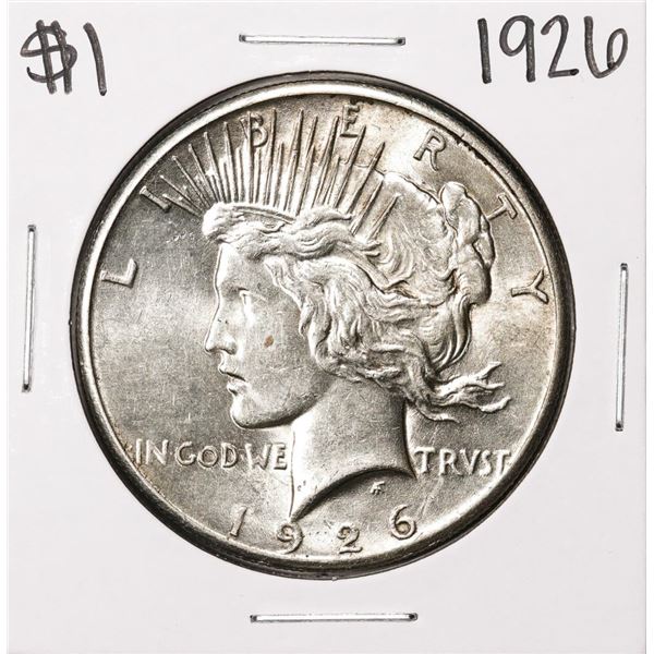 1926 $1 Peace Silver Dollar Coin