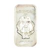 Image 1 : Vintage 1973 EJAleo Watergate Hear No Evil 1 Oz .999 Fine Silver Art Bar