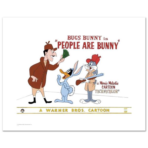 Looney Tunes  People are Bunny  Limited Edition Giclee on Paper