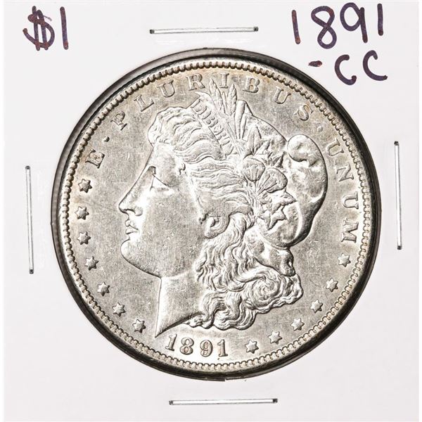 1891-CC $1 Morgan Silver Dollar Coin