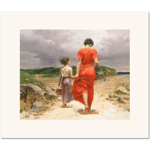 Pino (1939-2010) "Homeward Bound" Limited Edition Giclee On Canvas