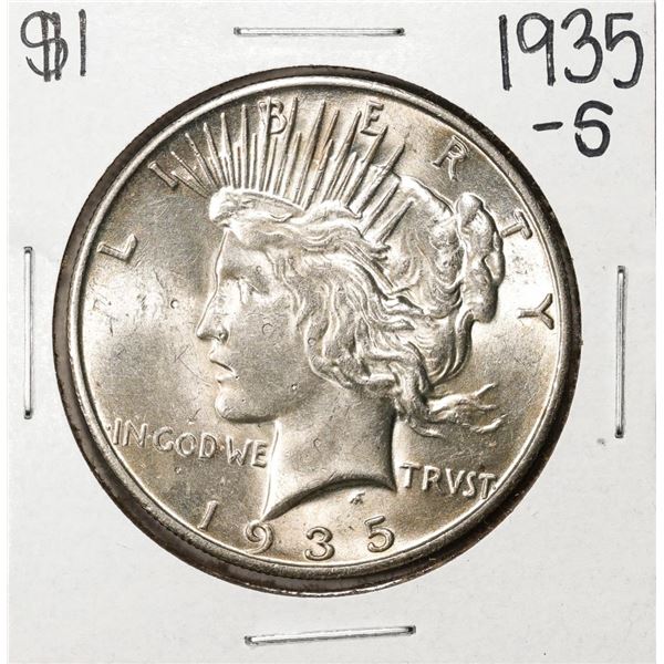 1935-S $1 Peace Silver Dollar Coin