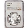 Image 1 : 1878-S $1 Morgan Silver Dollar Coin NGC MS64