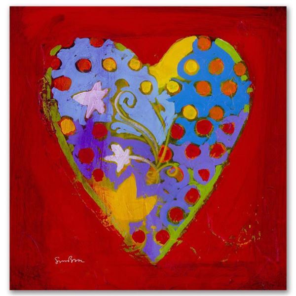 Simon Bull  It's A Love Thing VI  Limited Edition Giclee on Canvas