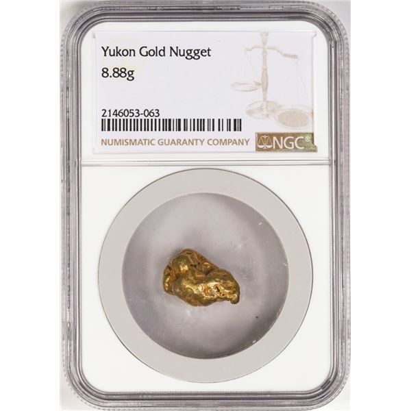 8.88 Gram Yukon Gold Nugget NGC Graded