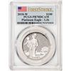 Image 1 : 2018-W $100 Proof American Platinum Eagle Coin PCGS PR70DCAM First Strike