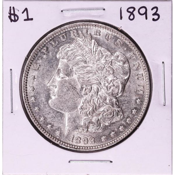 1893 $1 Morgan Silver Dollar Coin