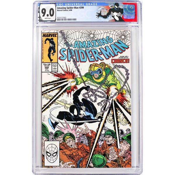 Marvel Comics Amazing Spider-Man Comic Book #299 CGC 9.0