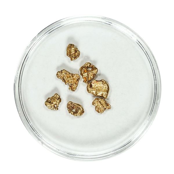 Gold Nuggets 1.93 Grams Total Weight