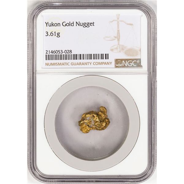 3.61 Gram Yukon Gold Nugget NGC Graded