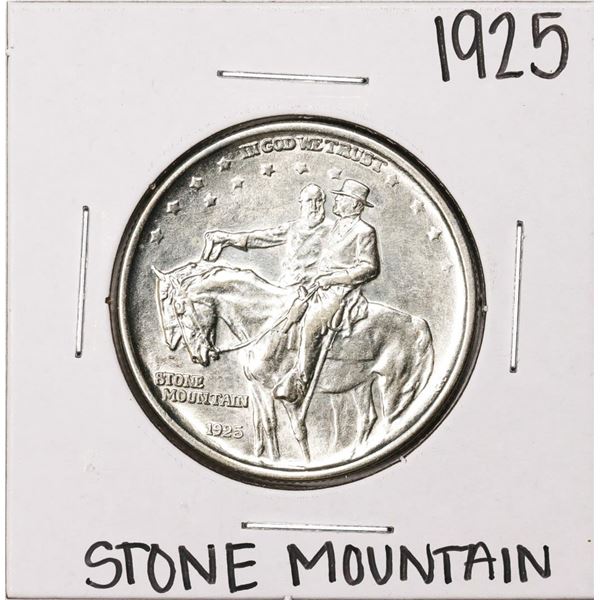 1925 Stone Mountain Memorial Commemorative Half Dollar Coin