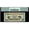 Image 2 : 2006 $20 Federal Reserve STAR Note Fr.2093-G* PCGS Gem New 66PPQ