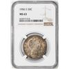 Image 1 : 1906-S Barber Half Dollar Coin NGC MS63