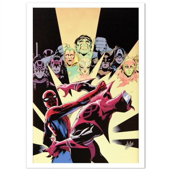 Stan Lee "Last Hero Standing #3" Limited Edition Giclee on Canvas