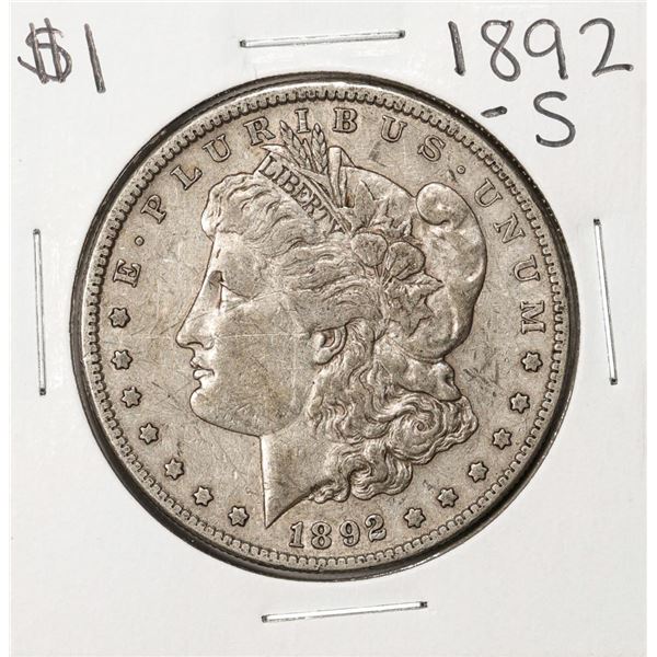 1892-S $1 Morgan Silver Dollar Coin