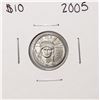 Image 1 : 2005 $10 Platinum American Eagle Coin