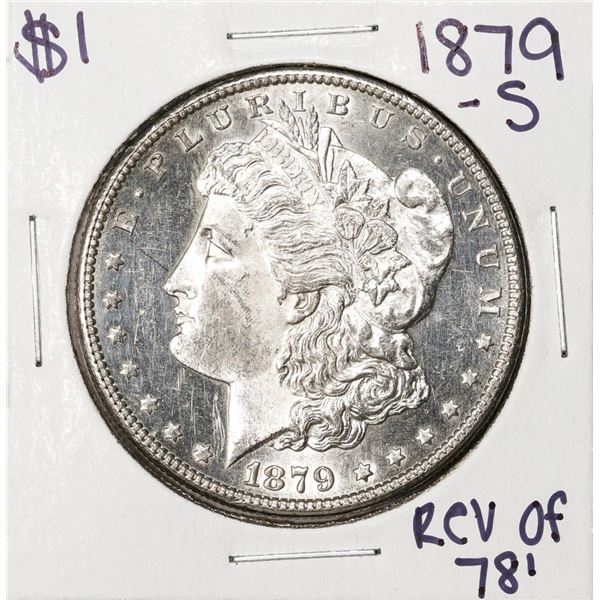 1879-S Reverse of 78' $1 Morgan Silver Dollar Coin