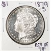 Image 1 : 1879-S Reverse of 78' $1 Morgan Silver Dollar Coin